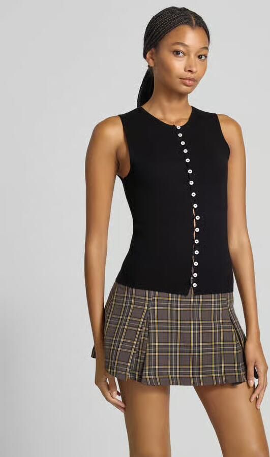 Gina Tricot Gilet in gebreide look - Foto 2