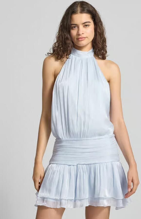 Gina Tricot halterjurk mini-jurk met tailleband - Foto 2