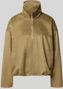 Gina Tricot Jack in leerlook met ritssluiting en steekzakken