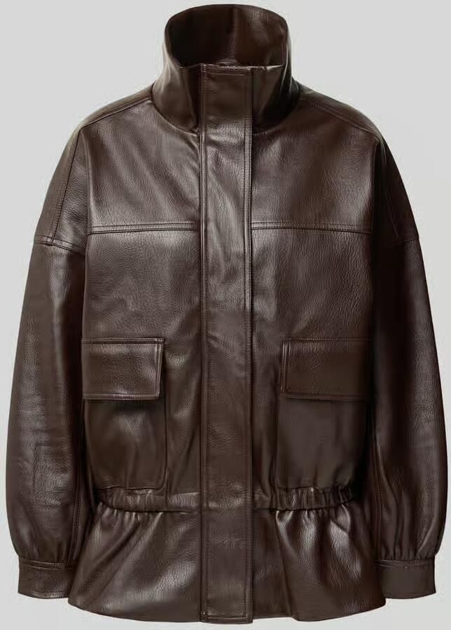 Gina Tricot Jack met opstaande kraag en klepzakken