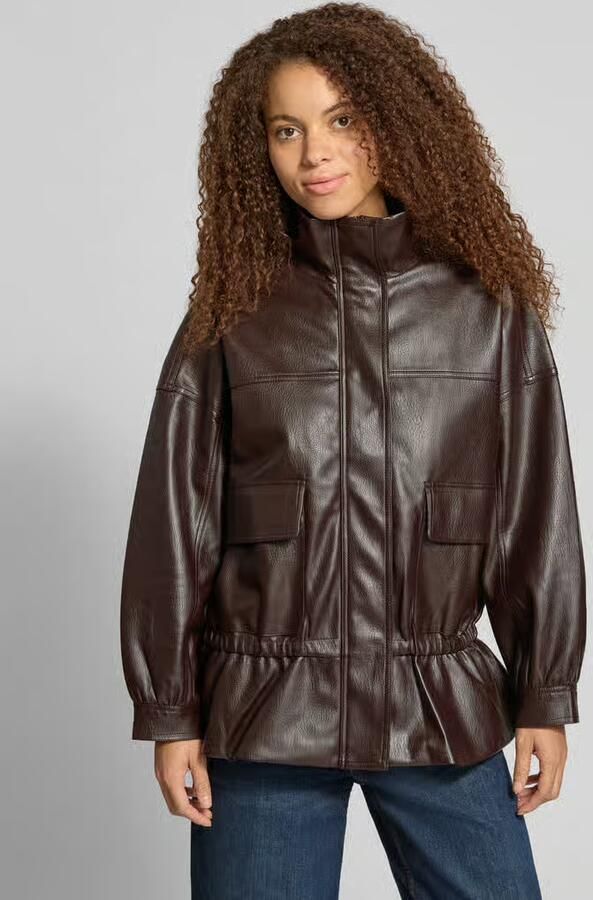 Gina Tricot Jack met opstaande kraag en klepzakken - Foto 2