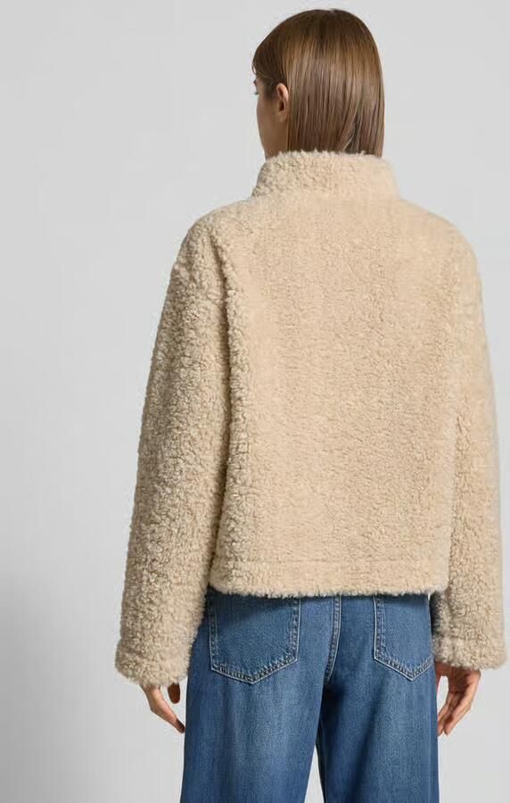 Gina Tricot Jack van teddybont met opstaande kraag model 'Pile' - Foto 4