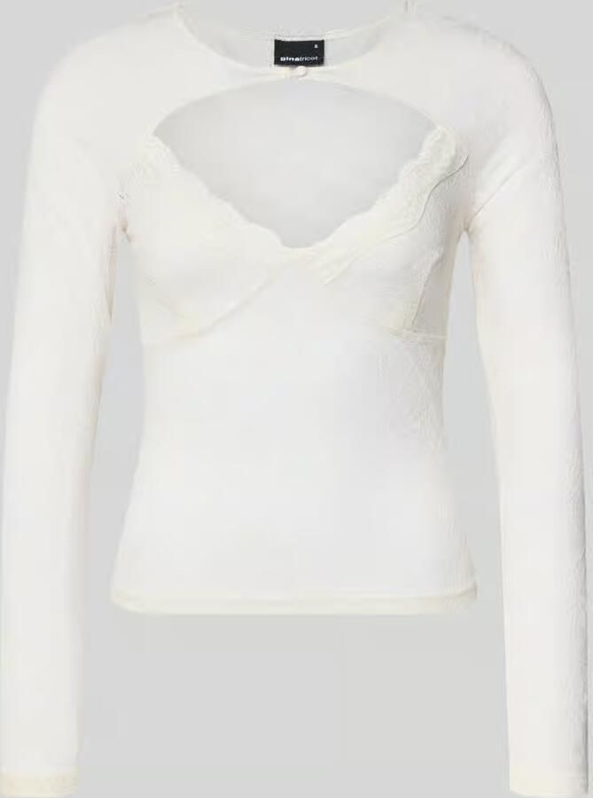 Gina Tricot Longsleeve met cut-out - Foto 2