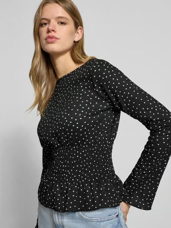 Gina Tricot Shirt met lange mouwen met boothals - Foto 2