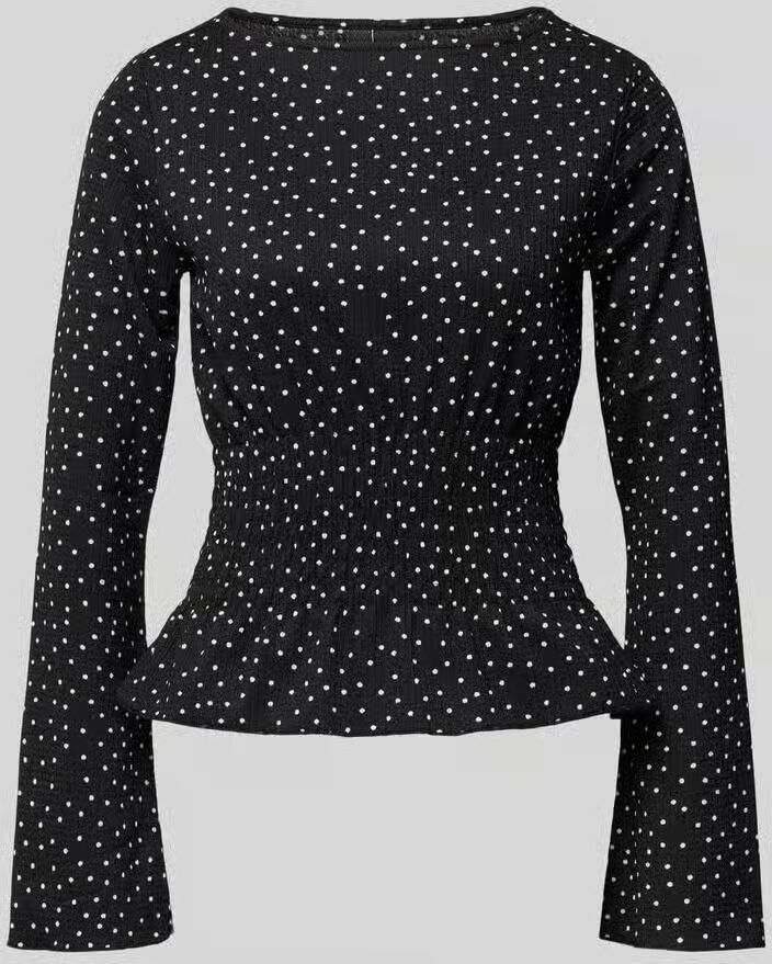 Gina Tricot Shirt met lange mouwen met boothals