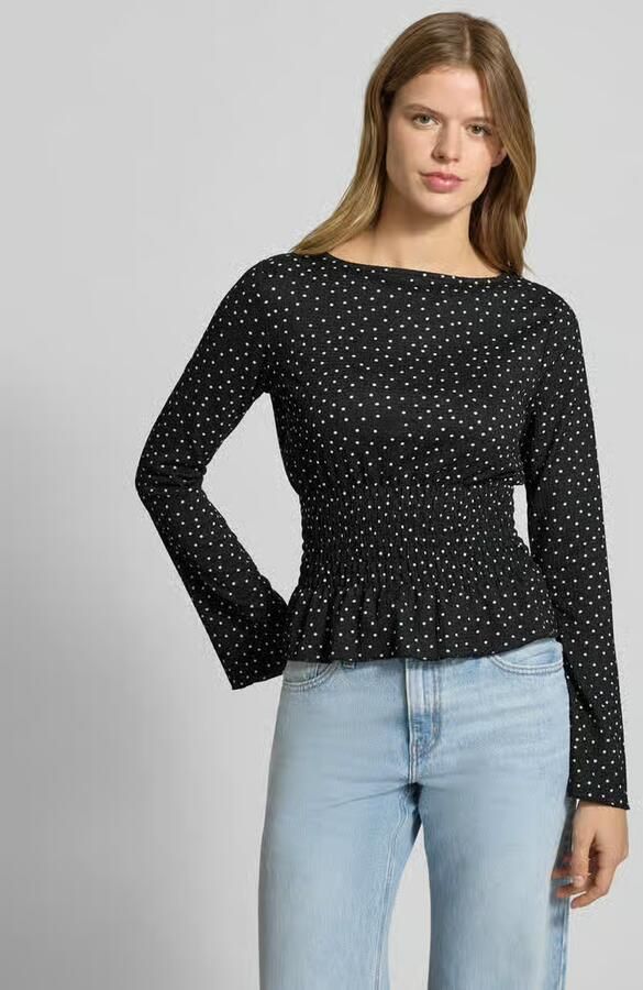 Gina Tricot Shirt met lange mouwen met boothals - Foto 3
