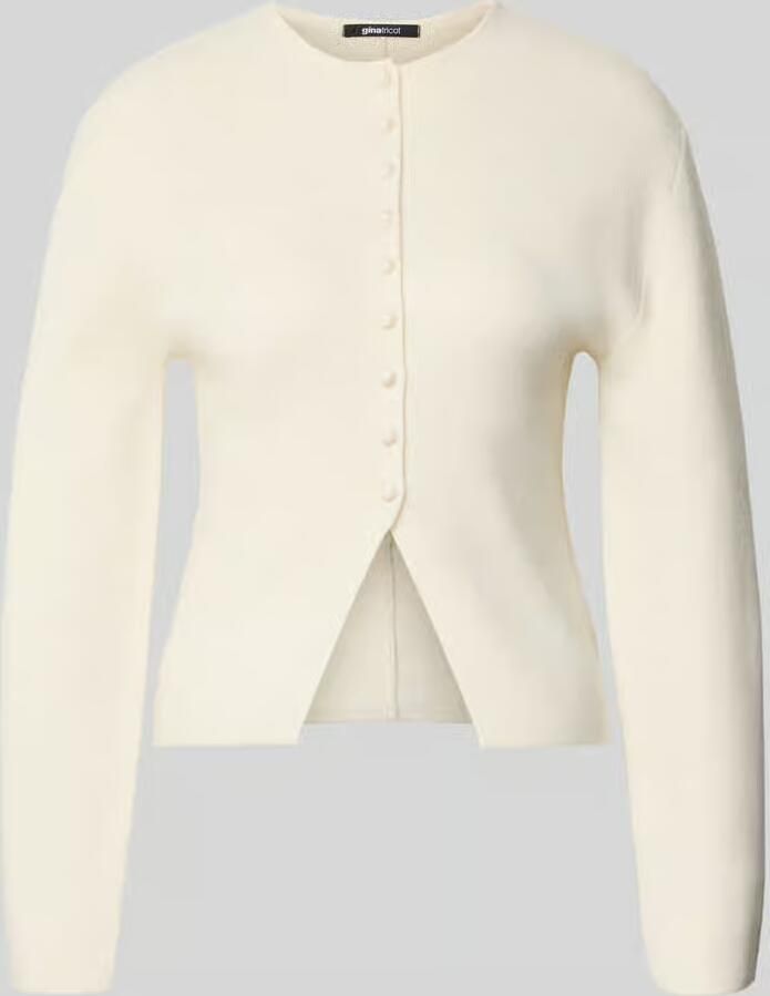 Gina Tricot Loose fit gebreid vest met wol-aandeel - Foto 2