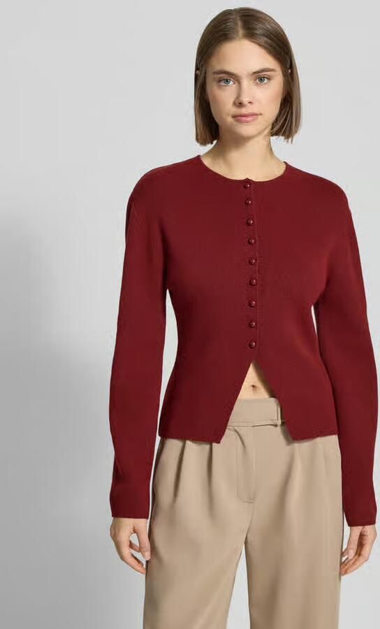 Gina Tricot Loose fit gebreid vest met wol-aandeel - Foto 3