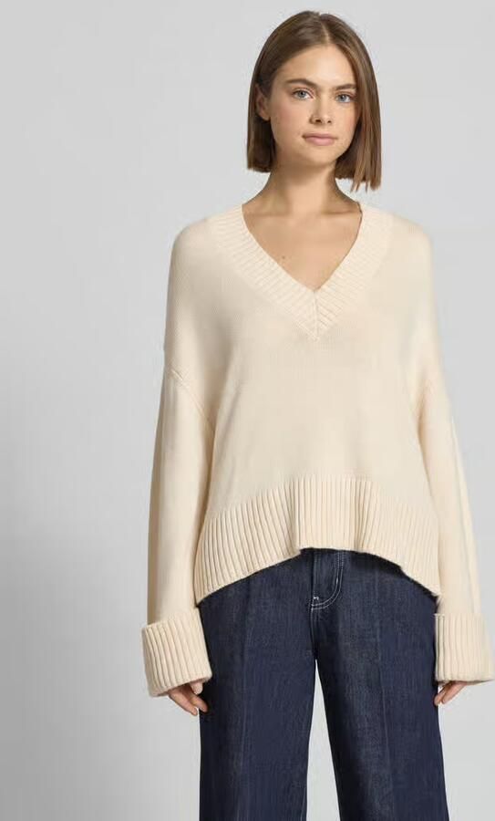 Gina Tricot Loose fit gebreide pullover met wol - Foto 2