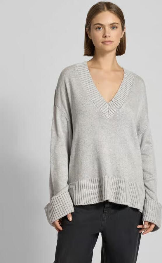 Gina Tricot Loose fit gebreide pullover met wol - Foto 2