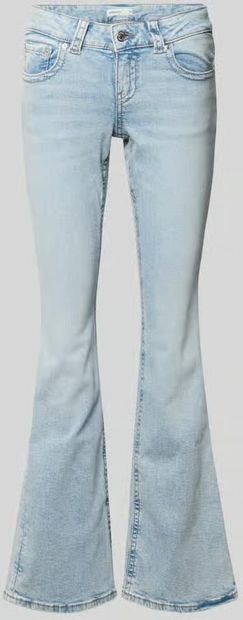 Gina Tricot Low bootcut jeans met steekzakken model 'Y2k' - Foto 2