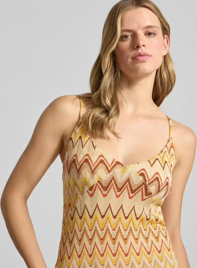 Gina Tricot maxi-jurk in all-over look