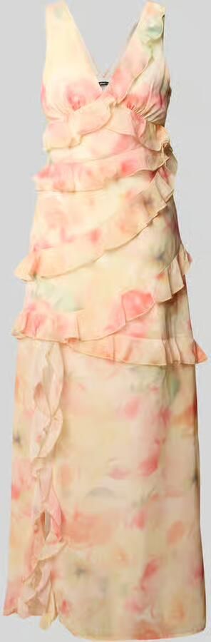 Gina Tricot maxi-jurk met ruches - Foto 2
