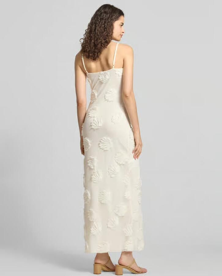 Gina Tricot maxi-jurk met verstelbare bandjes spaghettibandjes - Foto 2