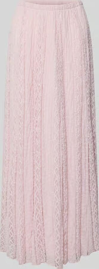 Gina Tricot Maxirok met kant en elastische tailleband - Foto 2