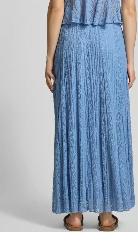 Gina Tricot Maxirok met kant en elastische tailleband