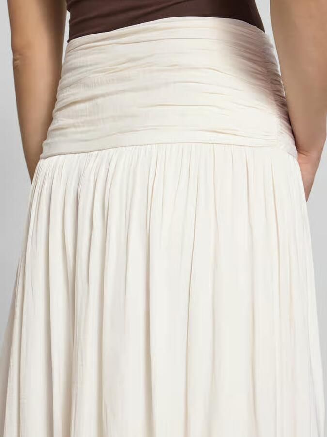 Gina Tricot maxirok met rimpelingen