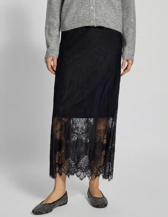 Gina Tricot Maxirok van kant met elastische band - Foto 2