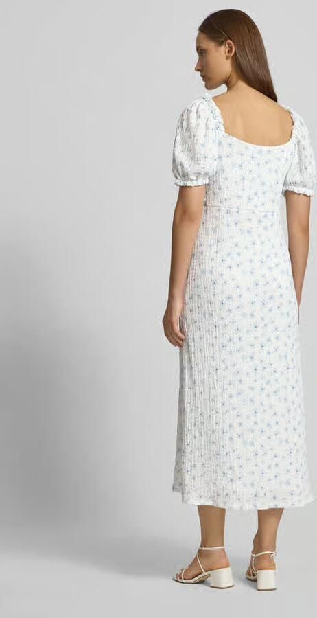Gina Tricot Midi-jurk in kreuklook model 'Ilma' - Foto 3