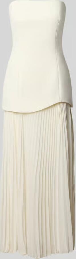 Gina Tricot midi-jurk in plissé-look met viscose - Foto 3