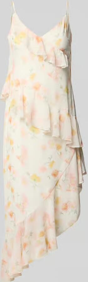 Gina Tricot Midi-jurk met volants en V-hals - Foto 6