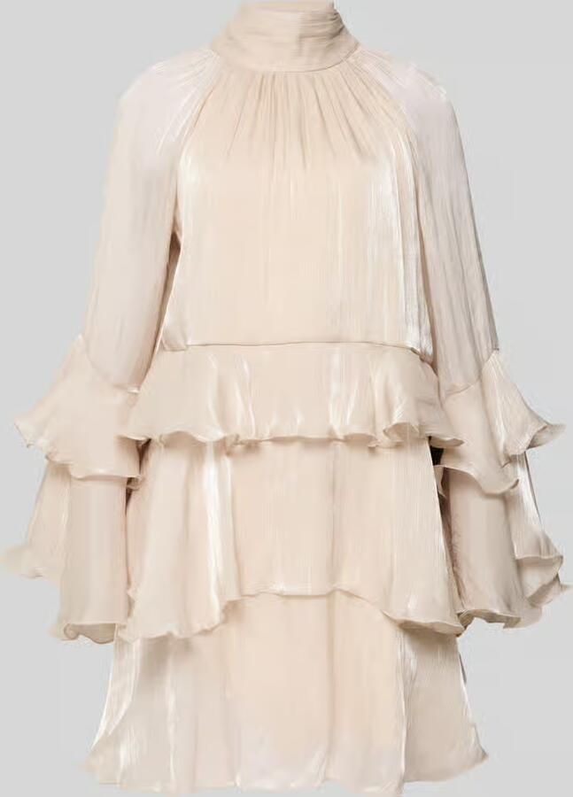 Gina Tricot mini-jurk in laagjeslook model 'Flowy frill' - Foto 2