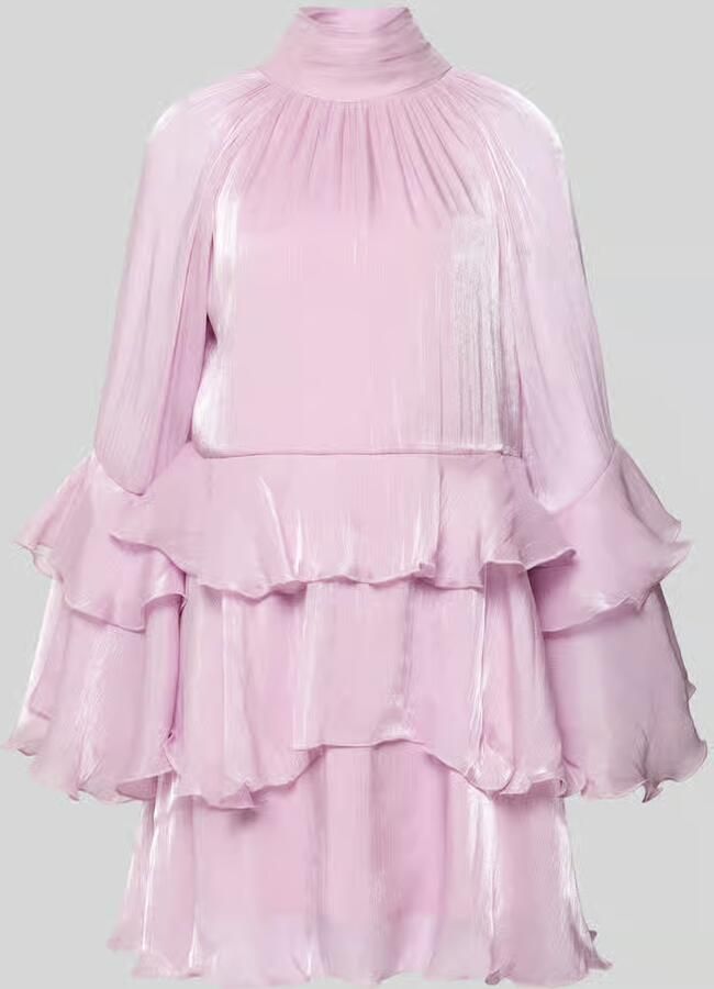 Gina Tricot mini-jurk in laagjeslook model 'Flowy frill' - Foto 2