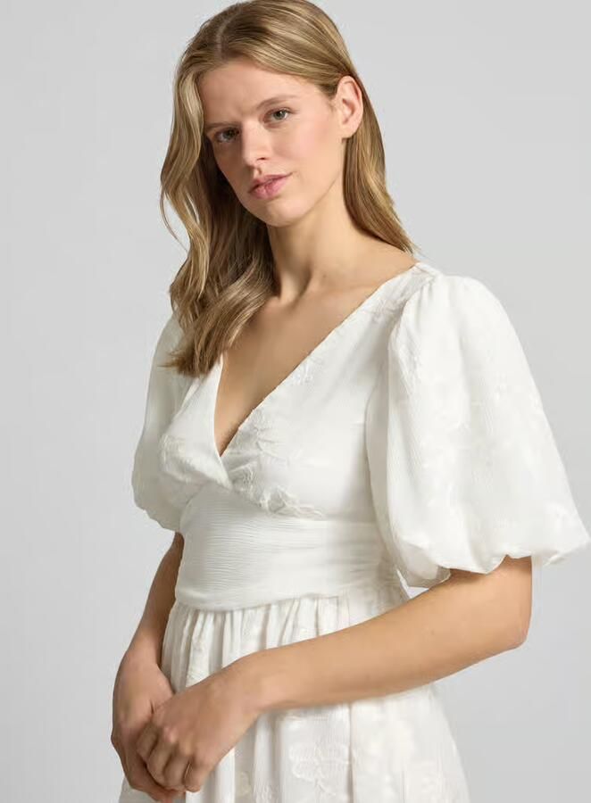 Gina Tricot Mini-jurk met Ballonmouwen