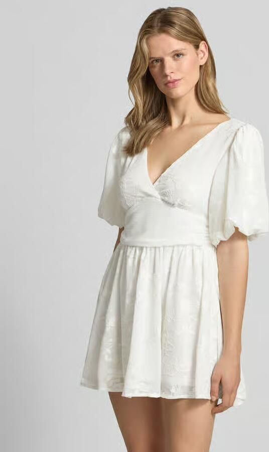 Gina Tricot Mini-jurk met Ballonmouwen - Foto 3