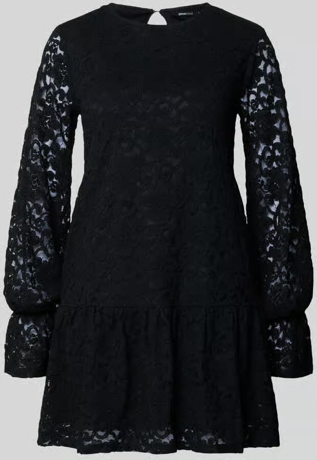 Gina Tricot Mini-jurk met ronde hals
