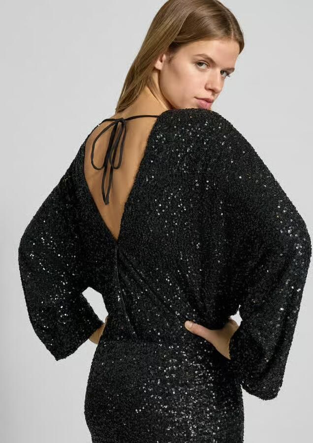 Gina Tricot Mini-jurk met ronde hals - Foto 2