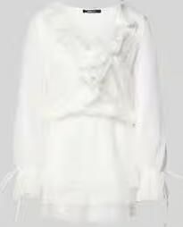 Gina Tricot mini-jurk met ruches en V-hals