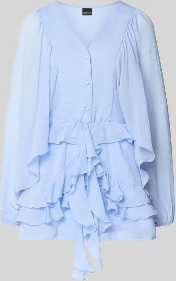Gina Tricot mini-jurk met ruches - Foto 2