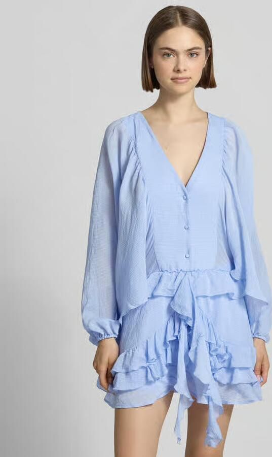 Gina Tricot mini-jurk met ruches - Foto 3