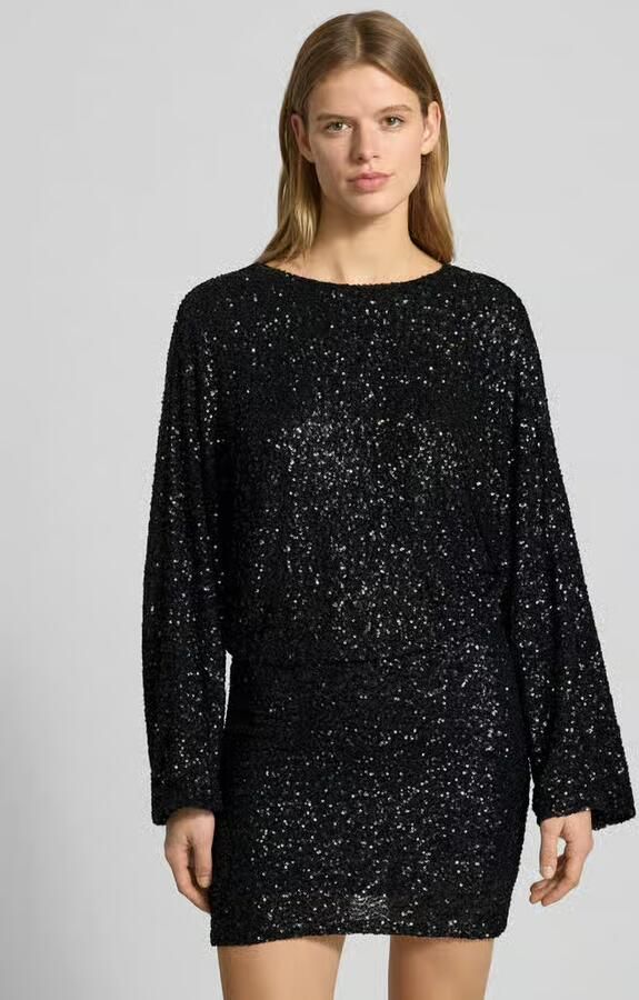 Gina Tricot Minijurk met ronde hals - Foto 4