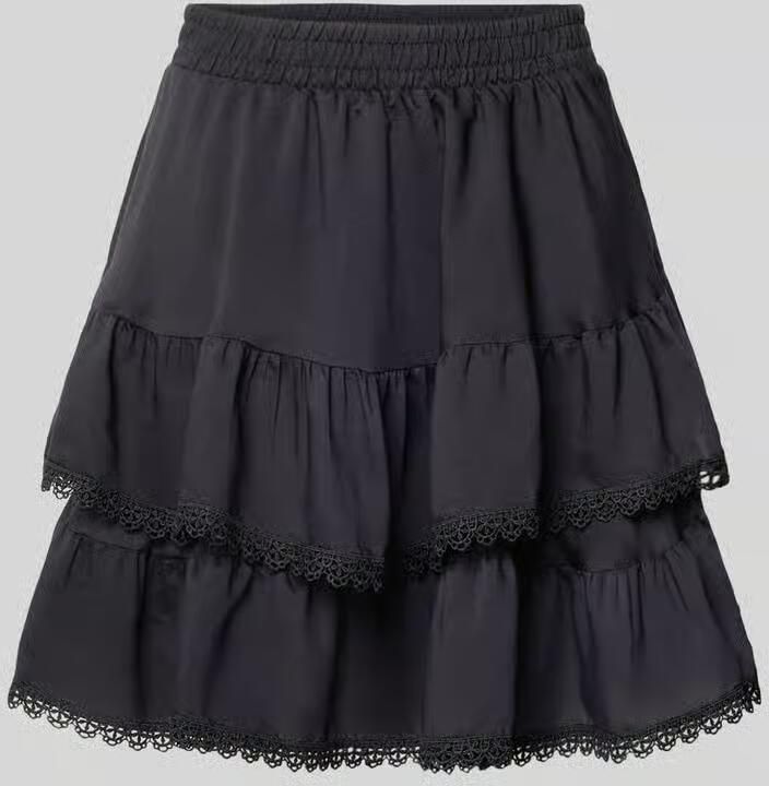 Gina Tricot Minirok met gehaakt kant model 'Boho' - Foto 2