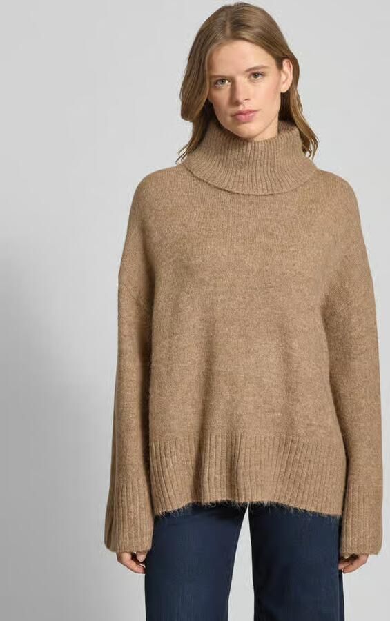 Gina Tricot Oversized gebreide pullover met col - Foto 2
