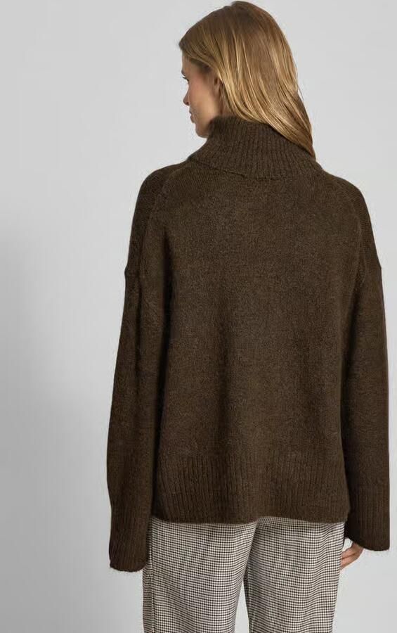 Gina Tricot Oversized gebreide pullover met col - Foto 4