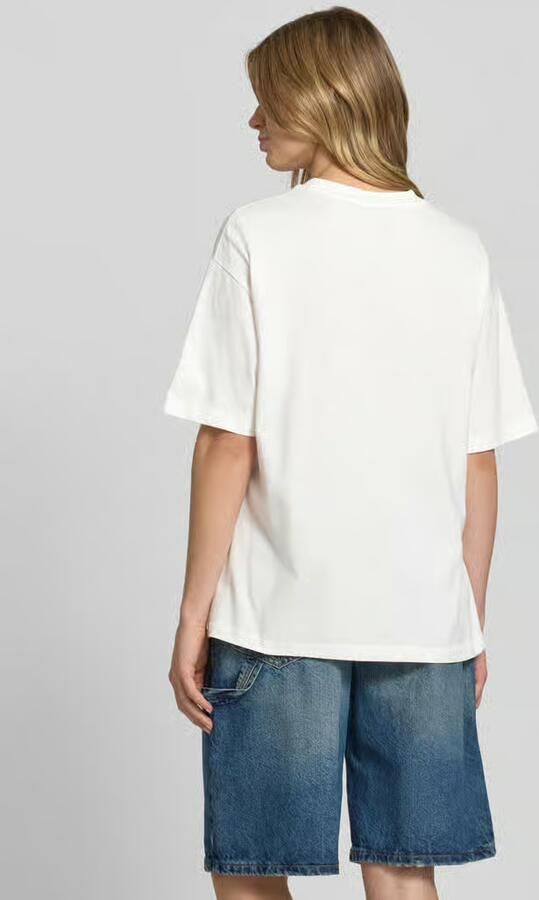 Gina Tricot Oversized T-shirt met motiefprint en ronde hals - Foto 6