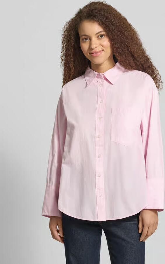Gina Tricot regular fit blouse met borstzak - Foto 2