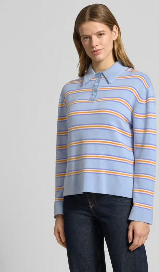 Gina Tricot Regular fit Poloshirt met viscose - Foto 3