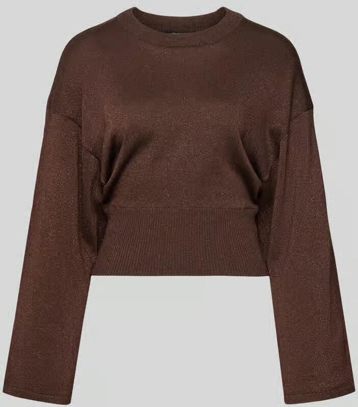 Gina Tricot Regular fit pullover van viscosemix in gebreide look - Foto 2