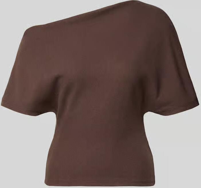 Gina Tricot Regular fit T-shirt in asymmetrisch design