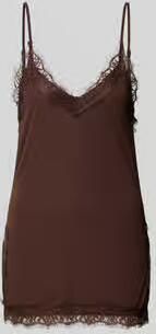 Gina Tricot Regular fit top met kant