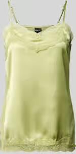 Gina Tricot regular fit top met kant
