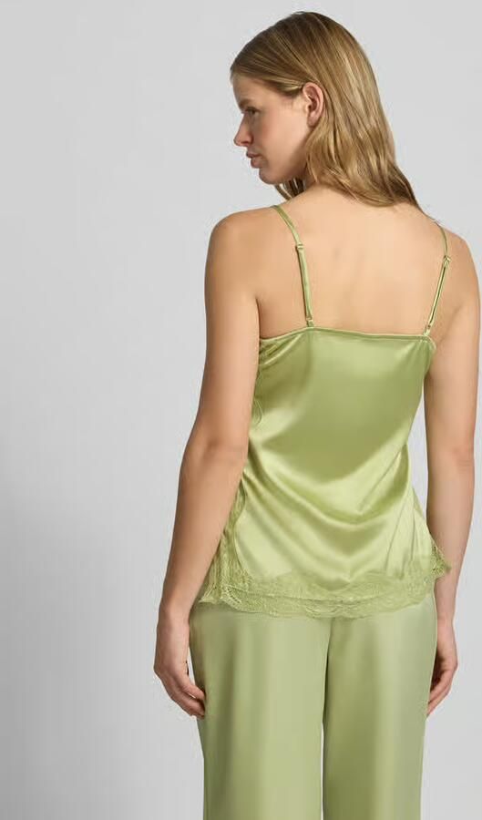 Gina Tricot regular fit top met kant - Foto 2