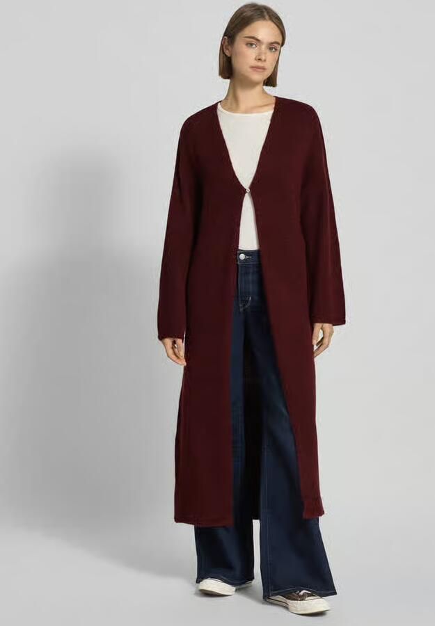 Gina Tricot Relaxed fit gebreid vest met alpacagehalte - Foto 2
