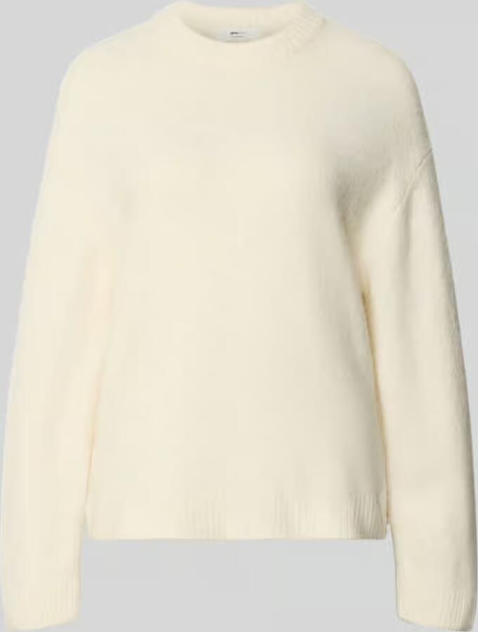 Gina Tricot relaxed fit gebreide pullover met lanawol-aandeel