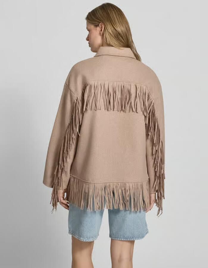Gina Tricot relaxed fit jas met omgeslagen kraag - Foto 2