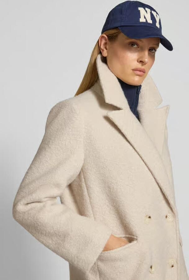 Gina Tricot Relaxed fit lange jas met reverskraag